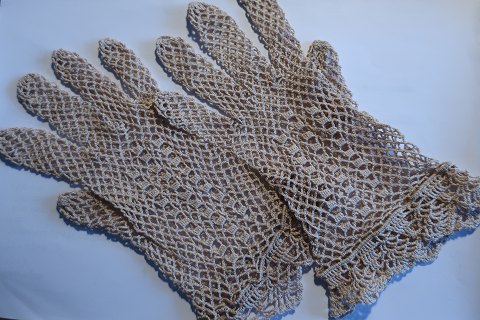 Vintage / retro Handschuhe
Farbe:Ecru/Beige