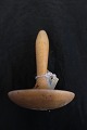 Darning egg
This darning egg has been used by darning the 
socks.
It is not in a good condition
L: about 10cm
We have a large choice of old/antique tools for 
the needlework etc.
Please contact us for further information