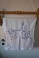 Parade piece
A beautiful old parade piece with handmade blue 
embroidery
The antique, Danish linen and fustian is our 
speciality