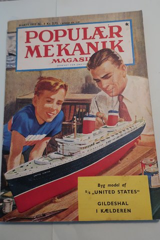 Populær Teknik Magasin
Skrevet for enhver
1953, Nr. 3
Bl.a. Byg model as S/S United States og Gildeshal i kælderen
Sideantal: 128
Del af serie