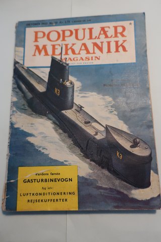 Populær Teknik Magasin
Skrevet for enhver
1953, Nr. 10
Bl.a. Luftkonditionering og Rejsekufferter
Sideantal: 128
Del af serie