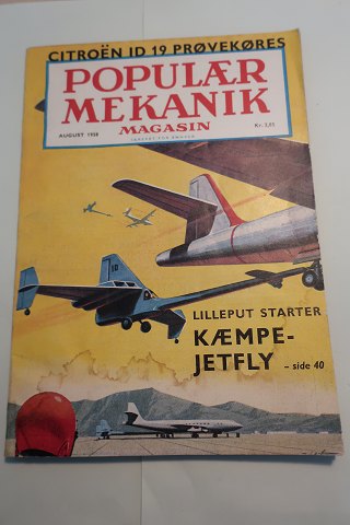 Populær Teknik Magasin
Skrevet for enhver
1958 Nr. 8
Bl.a. Lilleput starter, Citroën prøvekøres og Kæmpe jetfly
Sideantal: 130
Del af serie