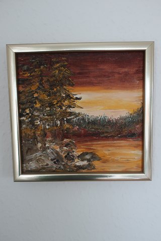 Stig Sander Malerei
Um: 24cm x 24cm inkl. der Rahmen
Stig Sander: 1945-2012, Dänemark
Die Preis ist pro Stück
In sehr gutem Zustand