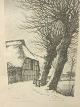 Tryk af Heinrich Blunck (1891-1963) inkl. ramme 
"Vandmølle i Sydslesvig"
Rammemål: 34cm x 46cm
H. Blunck er født i Kiel.
Se vores WEB-side for andre værker af H. Blunck