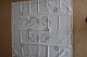 Gammel dug
Håndbroderet med  farvet broderi
Ca. 132cm x 132cm