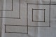 Gammel dug
Håndbroderet med  farvet, grafisk  broderi
Ca. 150cm x 120cm