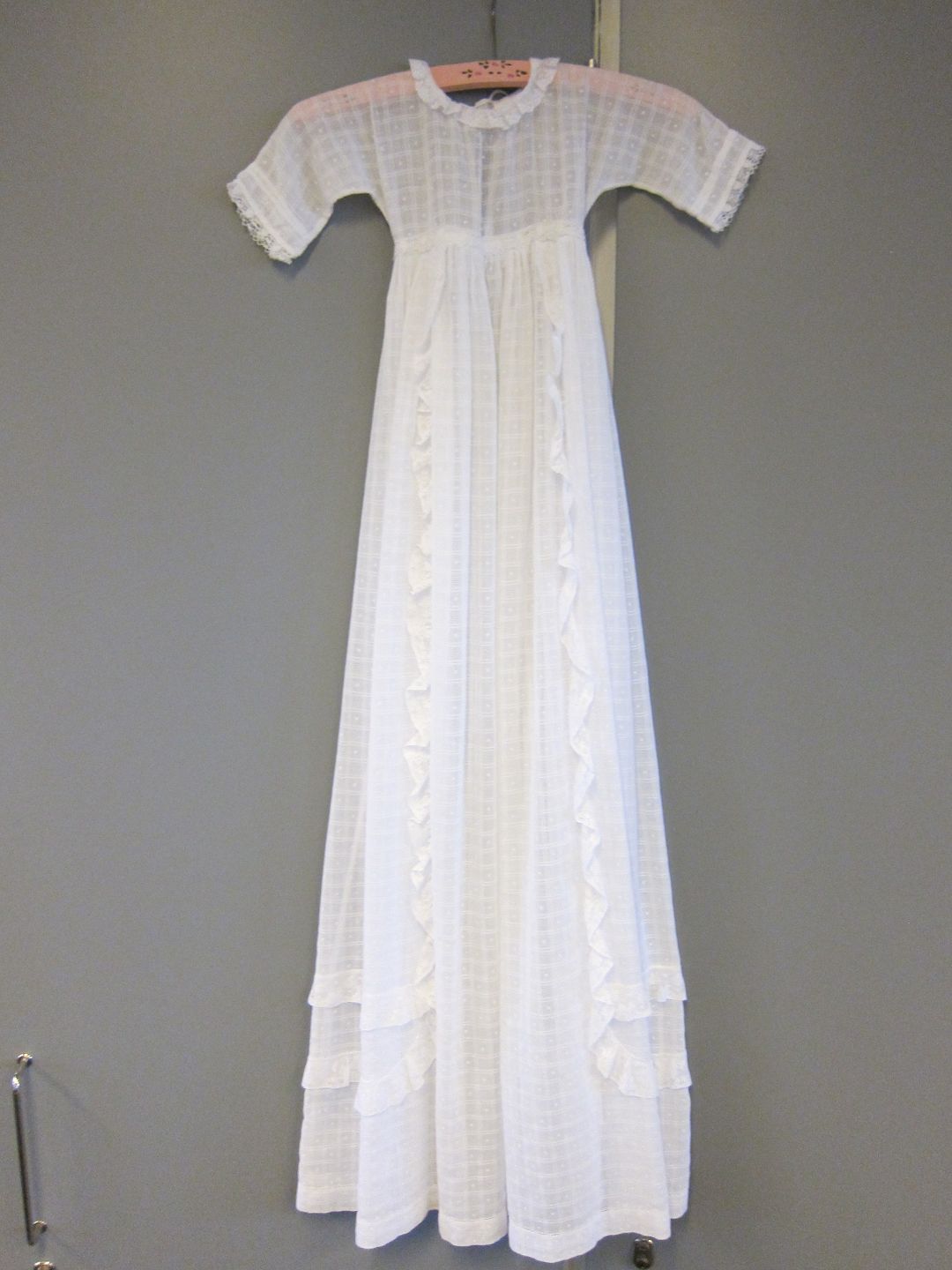 ViKaLi - underskørt * Gammel, meget smuk dåbskjole med underskørt pyntet